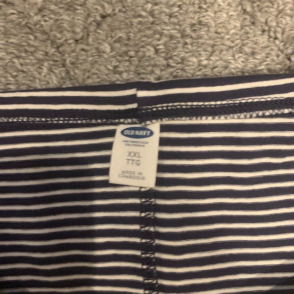 Stripped Off the Shoulder Flare Dress - Picture 2 of 4